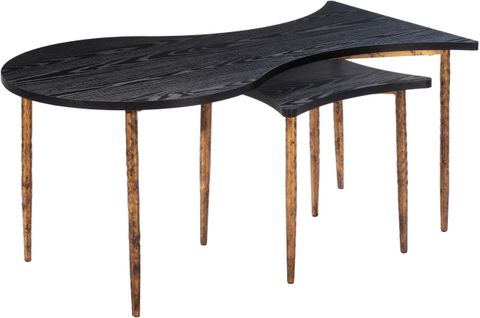 The Enduring Appeal of the Norden Coffee Table Set Black & Bronze